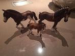 Schleich Paarden Familie - Beeldjes, Verzamelen, Dierenverzamelingen, Ophalen of Verzenden