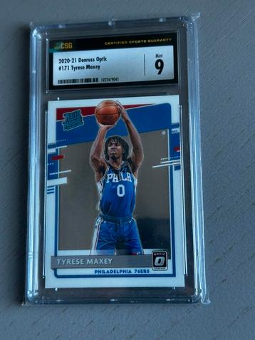 Tyrese Maxey. Rated rookie CSG 9. 76ers beschikbaar voor biedingen