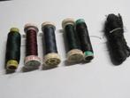 6 klosjes donker kwaliteitsgaren Gütermann Groene Clown, Hobby en Vrije tijd, Naaien en Fournituren, Ophalen of Verzenden, Nieuw