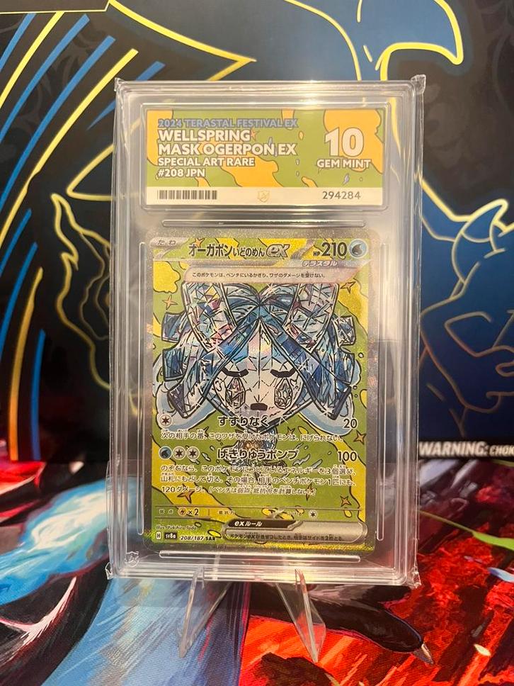 6 gegrade pokemon kaarten by ACE grading,, Hobby en Vrije tijd, Verzamelkaartspellen | Pokémon, Zo goed als nieuw, Verzenden