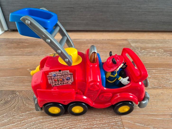 Disney Mickey Mouse Brandweerauto, Kinderen en Baby's, Speelgoed | Overig, Gebruikt, Jongen of Meisje, Ophalen