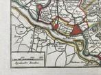 Rotterdam, Schiedam, Schieland, Antieke kopergravure, 1740, Antiek en Kunst, Kunst | Etsen en Gravures, Verzenden