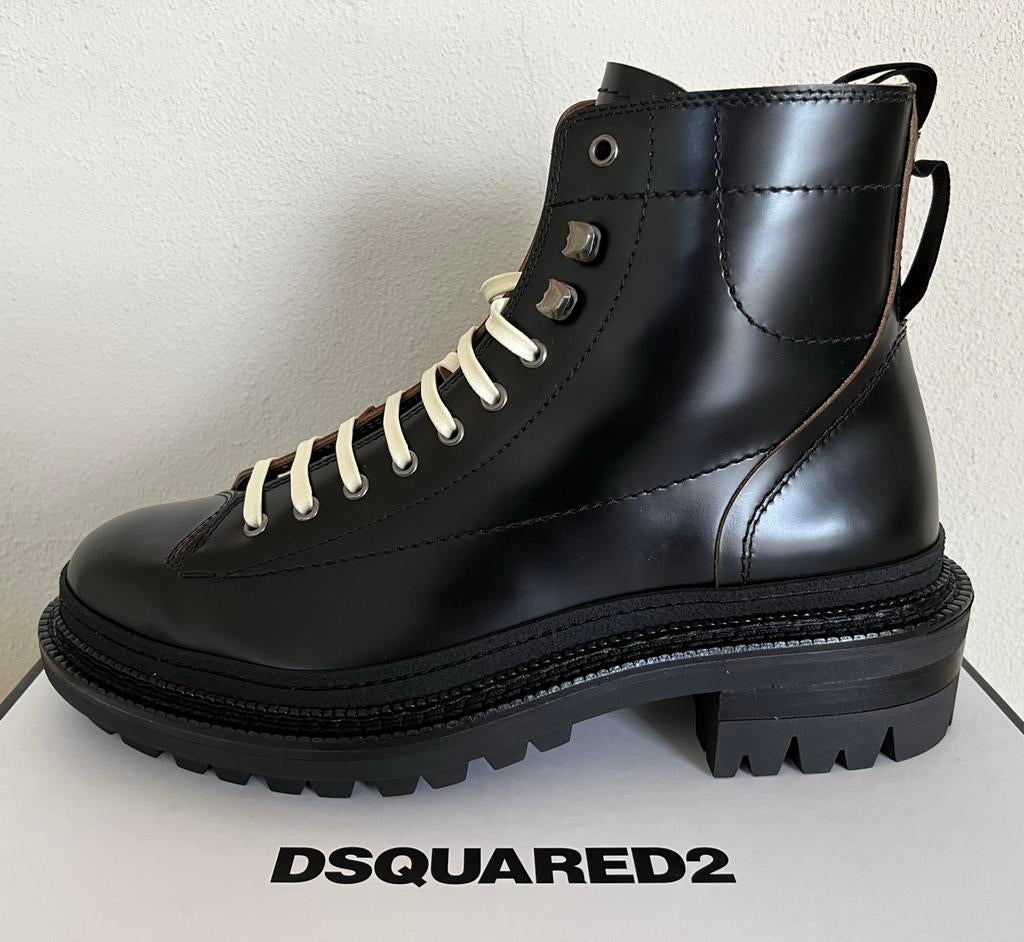 Dsquared2 Utility Hijer boots maat 44!, Zwart, Boots, Nieuw, Ophalen of Verzenden