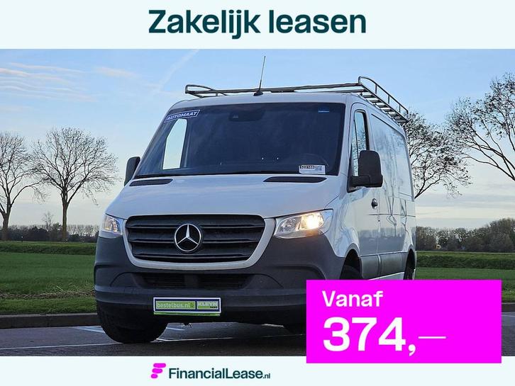 MERCEDES-BENZ SPRINTER 314 ac automaat euro6, Auto's, Bestelauto's, Bedrijf, Lease, Financial lease, Airconditioning, Centrale vergrendeling