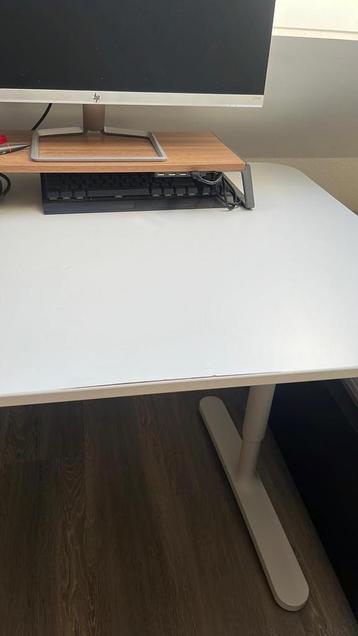 Bureau Ikea Bekant wit - afbeelding 4