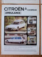 Citroën verkoopsheets - 1976, Ophalen of Verzenden, Gelezen, Citroën