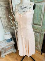 Tara Jarmon Rosetta linnen gevoerde jurk maat 38 igs, Ophalen of Verzenden, Zo goed als nieuw, Maat 36 (S), Onder de knie
