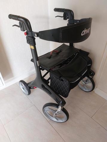 Drive Nitro carbon rollator maat M zgan. beschikbaar voor biedingen