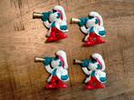 Smurfen smurf kapitein wit grote smurf pvc figuur, Verzamelen, Smurfen, Verzenden, Gebruikt