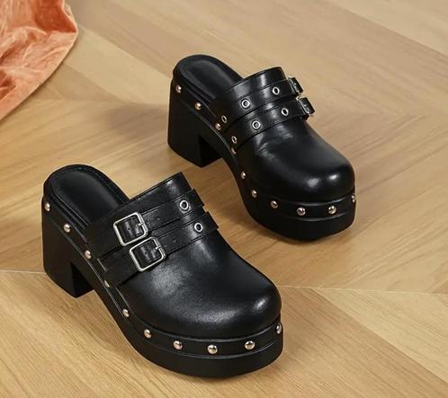 Mooie dames klompen, Instappers, hoge hak, maat 40,5,  Nieuw, Kleding | Dames, Schoenen, Nieuw, Instappers, Verzenden