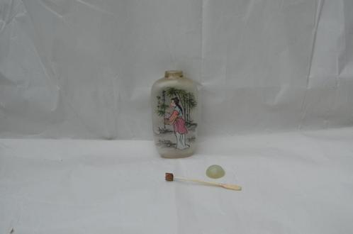 Chinees geur/odeur/parfum flesje, Antiek en Kunst, Antiek | Glas en Kristal, Ophalen of Verzenden