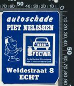 Sticker: Autoschade Piet Nelissen - Echt, Verzamelen, Stickers, Ophalen of Verzenden, Zo goed als nieuw, Auto of Motor