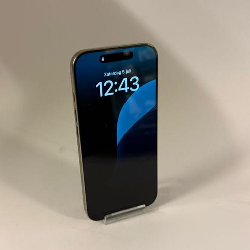 Apple iPhone 16 Pro Zilver 128GB |100%|Cycle65| ZGAN, Telecommunicatie, Mobiele telefoons | Apple iPhone, Zo goed als nieuw