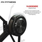 PH Fitness Roeiapparaat - 10 Weerstandsniveaus - Opvouwbaar, Nieuw, Ophalen of Verzenden, Info@phfitness.nl, Zurichstraat 20