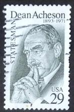 USA  Dean Acheson, Postzegels en Munten, Postzegels | Amerika, Verzenden, Noord-Amerika