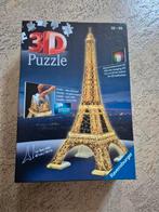 3D puzzel Ravensburger - Eiffeltoren Night Edition, Ophalen of Verzenden, Minder dan 500 stukjes, Zo goed als nieuw, Rubik's of 3D-puzzel