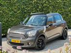 Nette Mini Countryman 1.6 2013 Recent groot onderh, Leder., Auto's, Voorwielaandrijving, Euro 5, Zwart, Bruin