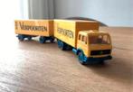 Mercedes truck + aanhanger Verpoorten – Wiking H0 (1:87), Ophalen of Verzenden, Zo goed als nieuw, Bus of Vrachtwagen, Wiking