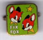 FIX & FOX groen email op koper stripfiguur broche ( R_135 ), Verzamelen, Speldjes, Pins en Buttons, Verzenden, Nieuw, Figuurtje