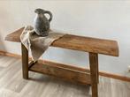 Nieuw gemaakt EIKENHOUTEN sidetable - schaaldeel, Ophalen, 50 tot 100 cm, Ambachtelijk, Eikenhout