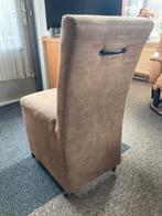 Mooie eetkamerstoelen met wieltjes, Ophalen, Overige kleuren, Zo goed als nieuw, Vier