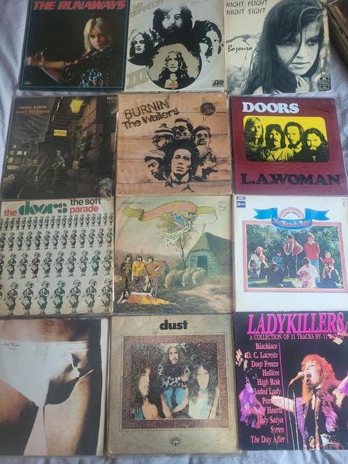Top collectie lps, super partij lp's, collectie elpees, Cd's en Dvd's, Vinyl | Rock, Zo goed als nieuw, Poprock, 12 inch, Ophalen