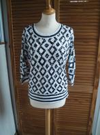 Wit/zwarte top ESSENTIEL ANTWERP maat L (z.g.a.n.), Wit, Maat 42/44 (L), Ophalen of Verzenden, Zo goed als nieuw