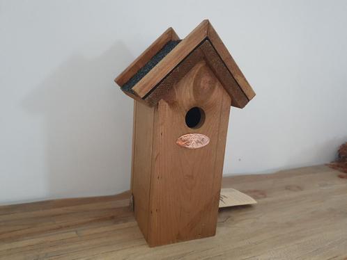 Houten vogel huisje, Tuin en Terras, Vogelhuisjes en Vogelbaden, Nieuw, Ophalen of Verzenden