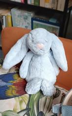 Jellycat lichtblauw, Ophalen of Verzenden, Zo goed als nieuw, Konijn