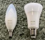 Twee Nieuwe Philips Hue White Ambiance lampen. ZGAN, Led-lamp, Minder dan 30 watt, Zo goed als nieuw, E27 (groot)