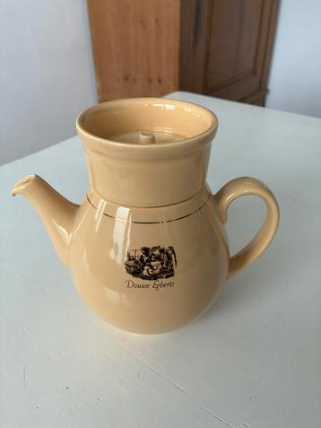 Douwe Egberts theepot/koffiepot, puntgaaf jaren ‘60 (1963) beschikbaar voor biedingen
