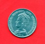 WILHELMINA GULDEN 1916  ZILVER, Postzegels en Munten, Munten | Nederland, 1 gulden, Zilver, Ophalen of Verzenden, Koningin Wilhelmina