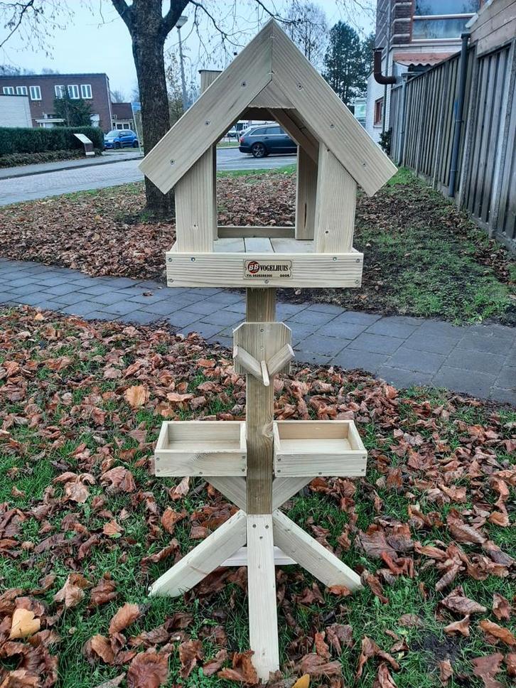 Vogelhuis voederhuis, Tuin en Terras, Vogelhuisjes en Vogelbaden, Nieuw, Ophalen of Verzenden