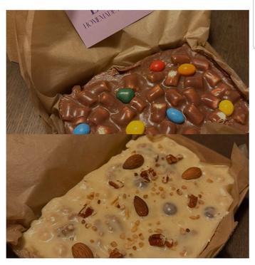 Super lekkere homemade chocolade fudge  beschikbaar voor biedingen