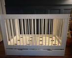 Mooi meegroei wit ledikant met matras en lade in goede staat, Ophalen of Verzenden, Gebruikt, Ledikant