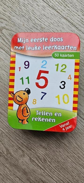 Mijn eerste doos met leuke leerkaarten – Tellen en rekenen beschikbaar voor biedingen