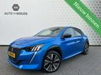 Peugeot e-208 EV GT 350 50 kWh Pano Led Carplay Stoelverwarm, 136 pk, Gebruikt, Blauw, Leder en Stof