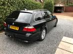 BMW 5-Serie 2.0 520i Touring AUT 2009 Zwart, Auto's, Origineel Nederlands, Te koop, 5 stoelen, 14 km/l