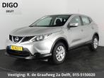 Nissan Qashqai 1.2 Visia | Trekhaak | Airco | Cruise Control, Voorwielaandrijving, Stof, Gebruikt, Euro 6
