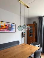 3 Light Pendant Bar Ceiling Light | Plafondlamp (MADE), Ophalen, Zo goed als nieuw, Glas, Modern