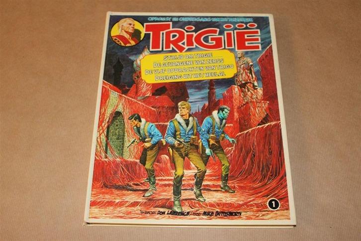 Trigië - Omnibus - Hardcover - Don Lawrence 1977 !!, Boeken, Stripboeken, Zo goed als nieuw, Eén stripboek, Ophalen of Verzenden
