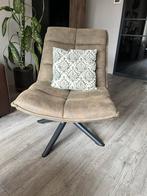 Stoel groen, Huis en Inrichting, Fauteuils, Ophalen, Minder dan 75 cm, Zo goed als nieuw, Stof