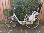 Batavus Mambo Deluxe Mamafiets met krat en zitje, Fietsen en Brommers, Ophalen, 1 zitje, 53 tot 56 cm, Gebruikt