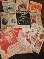 28 oude muziek boekjes, jaren 40-50, Ophalen of Verzenden