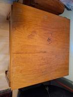 Hardhouten retro opiumtafel, handgemaakt, Ophalen, Vierkant