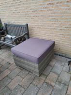 2 Wicker hockers, Gebruikt, Hocker, Wicker, Ophalen