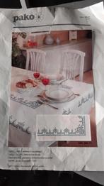 Tafelkleed borduren., Ophalen of Verzenden, Nieuw, Handborduren, Borduurpakket