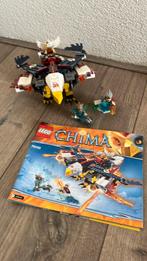 LEGO 70142 Eris' Fire Eagle Flyer CHIMA, Ophalen of Verzenden, Zo goed als nieuw, Complete set, Lego