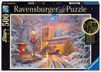 Ravensburger: Star Line: Schitterende Kerst 500 stukjes, Ophalen of Verzenden, 500 t/m 1500 stukjes, Nieuw, Legpuzzel