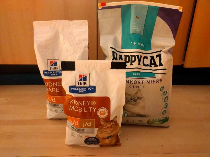 10kg Senior/Nierdieet (Applaws, Happy Cat, Hills), Dieren en Toebehoren, Dierenvoeding, Kat, Ophalen